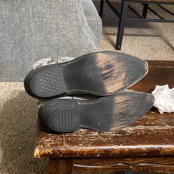 Rockin country men’s western leather boots size 9D - Picture 8 of 15